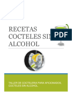 Recetario Coctel SIN ALCOHOL