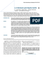 Clinical Manifestations of Helicobacter Pylori-Negative Gastritis