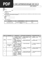 Sesiones de Aprendizaje para Inicial 3 Años | PDF | Aprendizaje | Salón ...