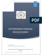 Determinan Dengan Reduksi Baris PDF