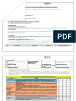 Esquema de Plan Anual de Trabajo Del Coordinador Regional