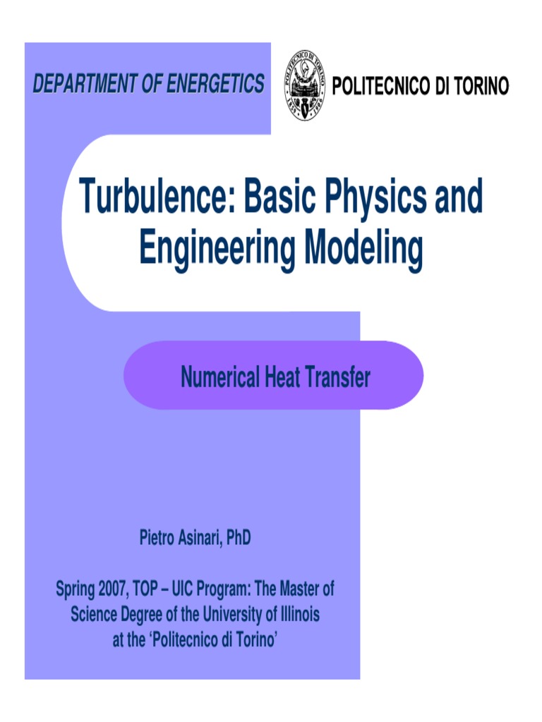 Turbulence Modeling Techniques Overview | PDF | Turbulence | Boundary Layer