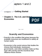Chapters 1 and 2: - Chapter 1 - Getting Started - Chapter 2 - The U.S. and Global