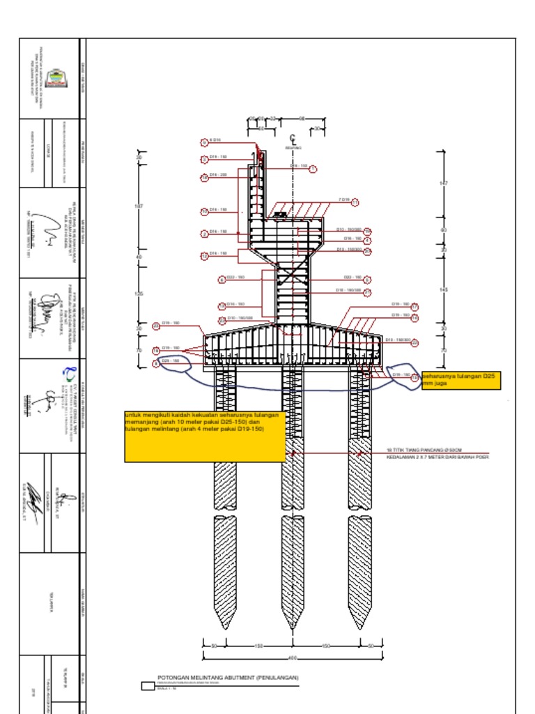 Detail Pondasi Tapak PDF Detail Pondasi Tapak PDF