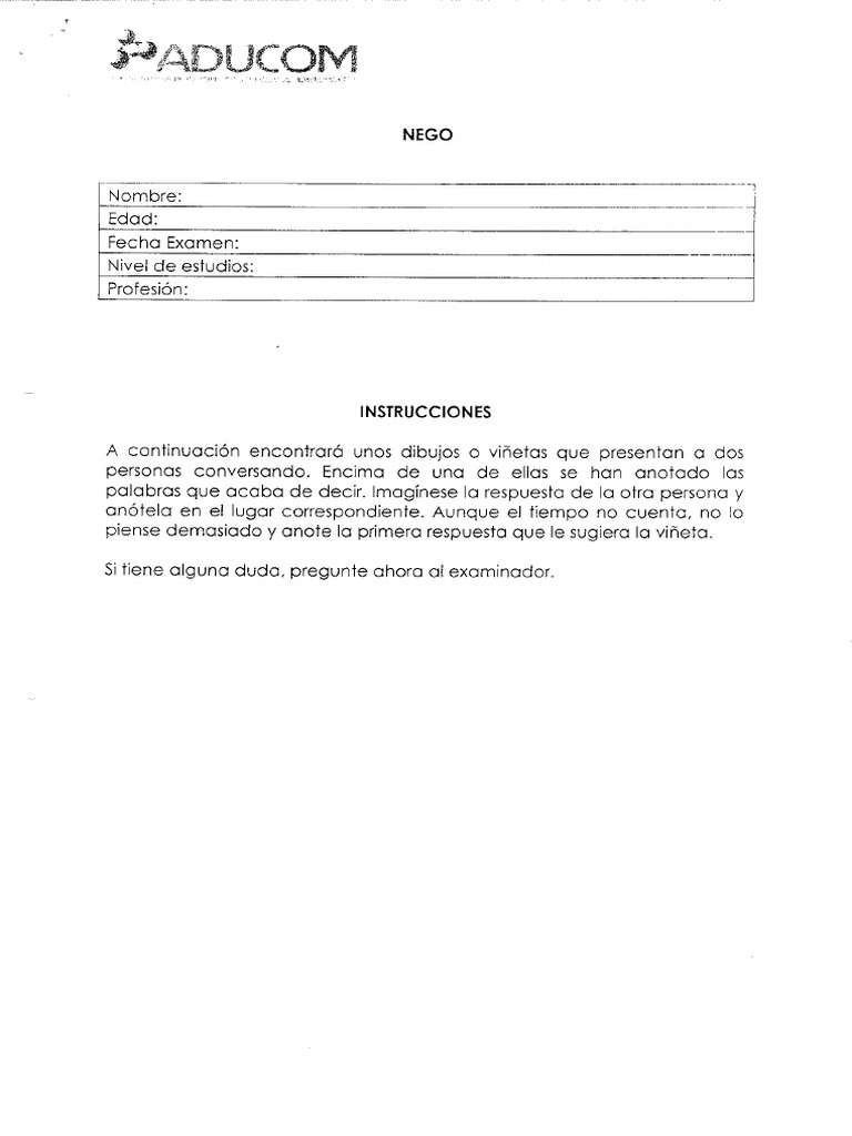 Test Nego PDF | PDF