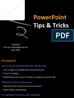 Power Point Tips and Tricks 090412180418 Phpapp02