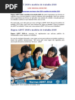 Regras ABNT 2018 e Modelos de Trabalho 2018 - Normas abnt - modelos de trabalho