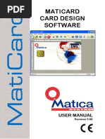 MatiCard Graphic Operator Manual | PDF | Page Layout | Barcode