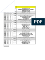 Jadwal Kelas D