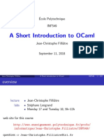 Ocaml Tutorial