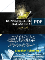 Tm-1.konsep Ketuhanan Dalam Islam - 2015