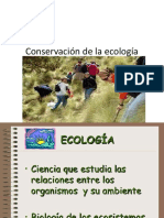 Conservación de La Ecología