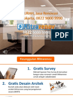 TERMURAH, Jasa Renovasi Kantor Jakarta, 0822 9000 9990