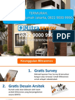 TERMURAH, Jasa Arsitek Rumah Jakarta, 0822 9000 9990