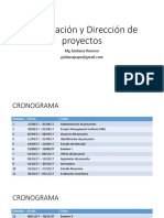  Formulación y Dirección de Proyectos