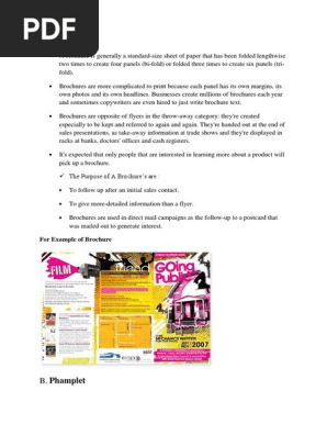 Brochure