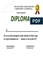 Diploma en Word 2017