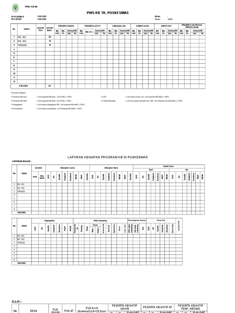 1 Format Kb Kosong Pdf