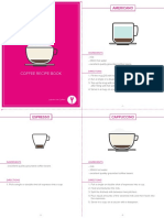 Call To Action Collateral - Coffee Recipe Booklet PDF