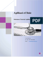 Panduan Pengunaan Eclinic Ok PDF
