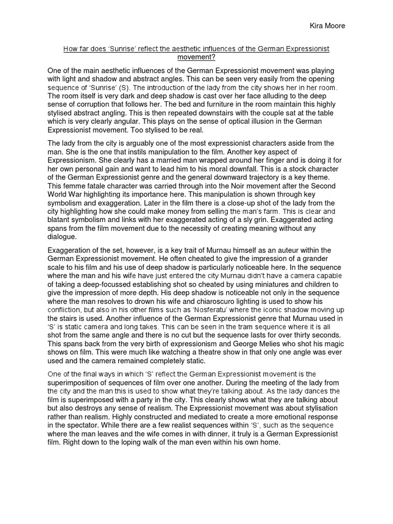 Abstract expressionist literature picture