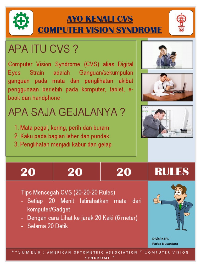 Gejala dan Pencegahan CVS | PDF