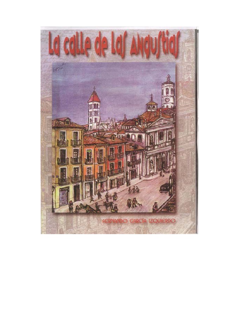 Fernando García Izquierdo, Calle de Las Angustias | PDF | Don Quijote | Miguel De Cervantes