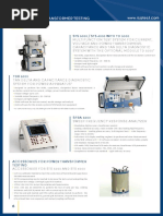 Power Transformer Testing: STS 5000 / STS 4000 WITH TD 5000