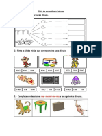 Guía de Aprendizaje Letra M