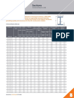 British Steel Sections Datasheets PDF
