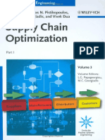 Process Systems Engineering Vol. 3 - Supply Chain Optimization, Part I (Wiley-VCH, 2008) PDF
