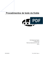 Procedimentos de Teste Doble_Português
