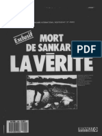 Sankara : mon dernier message, la tolérance (JA n° 1400)