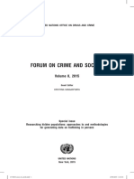 Approaches to and Methodologies for Generating Data on Trafficking in Persons