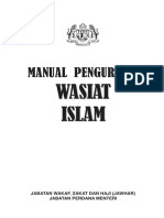Manual Pengurusan Wasiat Islam PDF