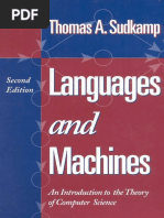 Languages and Machines Thomas A Sudkamp PDF