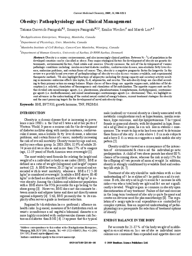 Fulltext01 PDF | PDF | Leptin | Adipose Tissue