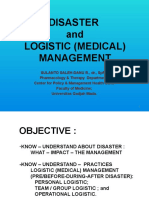 Disaster and Logistic (Medical) Management