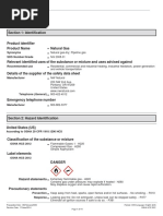 Synonyms SDS Number/Grade: Hazard Statements