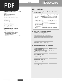 Headway Beginner Grammar 8
