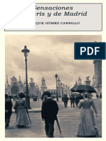 Gomez Carrillo Enrique - Sensaciones de Paris Y Madrid PDF
