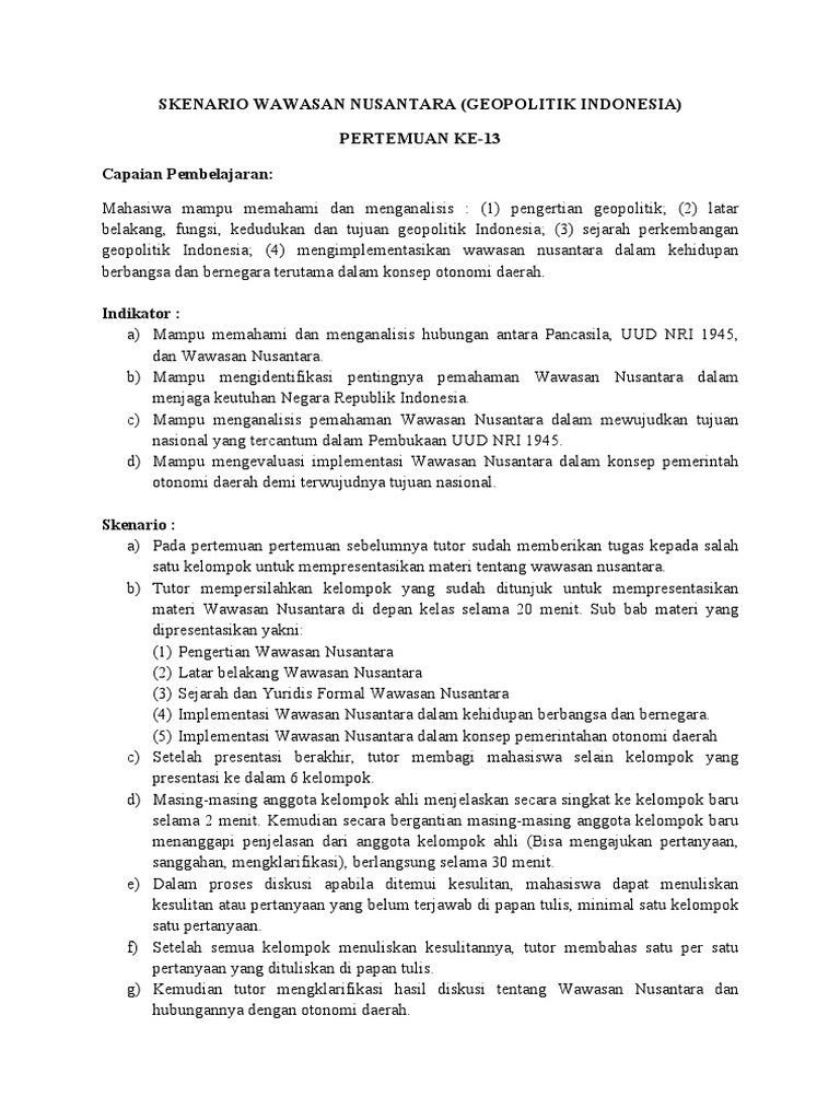 Wawasan Nusantara Pdf