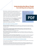 Understanding Non Binary People PDF