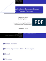 Unit 2: Modeling in The Frequency Domain Part 1: Complex Frequency