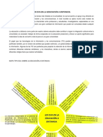 Mapa Tipo Sol Sobre Educación A Distancia PDF