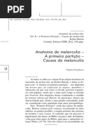 Anatomia Da Melancolia A Primeira Particao - Causa