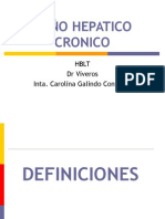 Daño Hepático Crónico