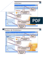 Ventana de Publisher