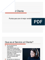 Servicio al Cliente