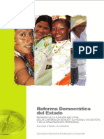ReformaDemocraticaEstado, Funcion Ejecutiva - Senplades.u1 PDF